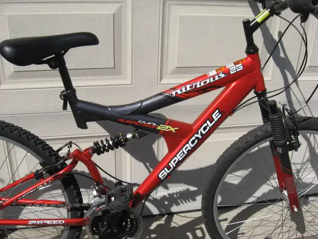 21 speed 26" Dual Suspension Supercycle Nitrous mountain bike