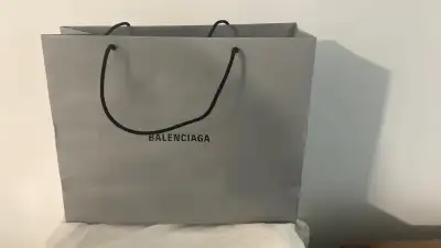 Hermes,Louis Vuitton, Balenciaga & Fendi Shopping Bags, View more