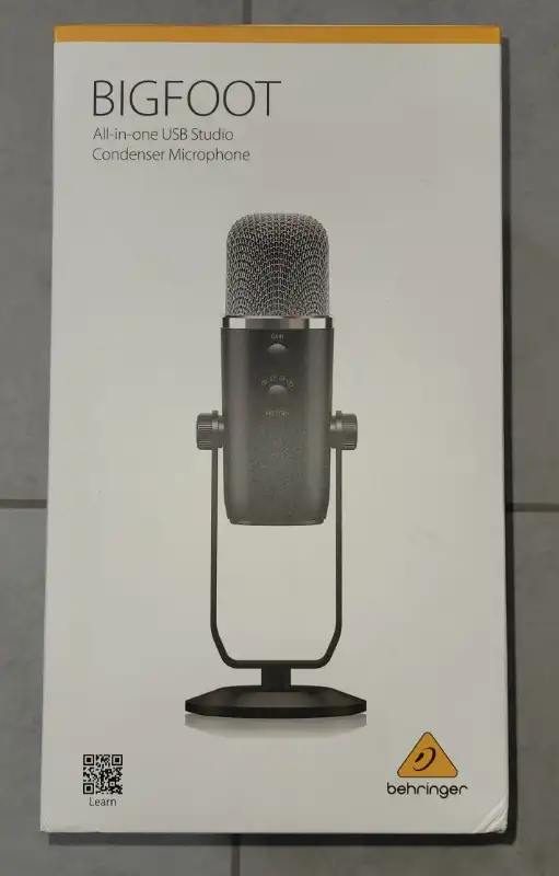 Brand new Behringer Bigfoot condenser microphone in Pro Audio & Recording Equipment in Markham / York Region - Image 3