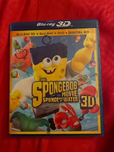 Spongebob Movie Blu-ray 3D, View more