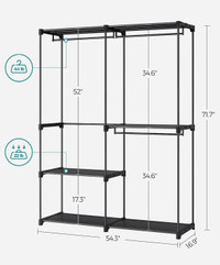 CLOTHING RACK FOR SALE