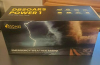 DBSOARS Emergency Weather Radio, 5000mAh Power Bank USB Charger