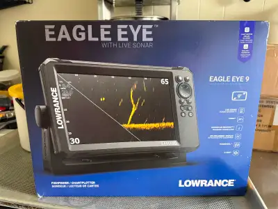 Lowrance Eagle Eye 9 with live sonar, View more