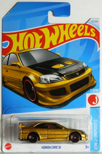 Hot Wheels 1/64 Honda Civic Si Diecast Cars