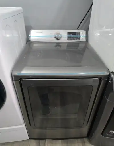 Samsung 27" Grey Electric Dryer CANDELIVER, View more