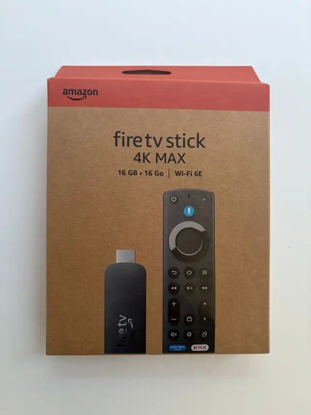 BNIB - Sealed -Fire Stick 4k Max -2nd edition -  WIFI 6E64728172432643120