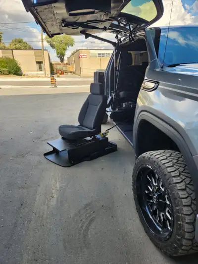 2020 GMC Sierra with custom Wheelchair Accessibility Lift