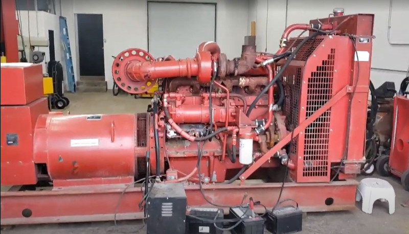Used, Diesel Generator 400 Amp 220/3 phase for sale  