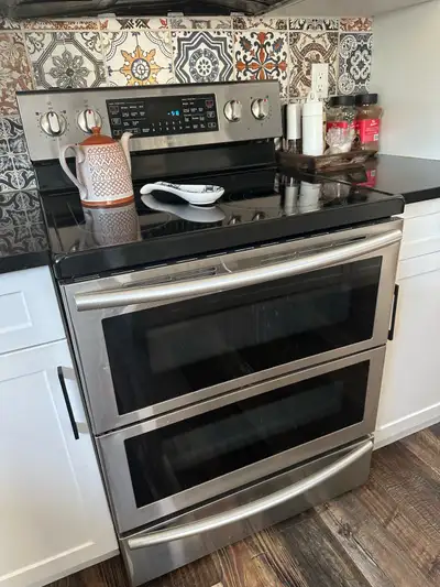Samsung dual  door oven, View more