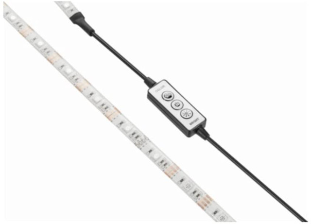Insignia: 4' RGB Multi-Colour Dimmable LED Strip Light in General Electronics in Burnaby/New Westminster