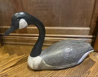 Hand carved Canada Goose, View more