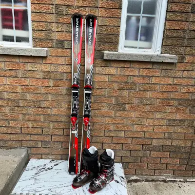 166 Dynostar ski with boots , View more