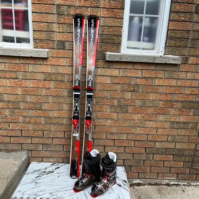 166 Dynostar ski with boots  in Ski in Markham / York Region - Image 2