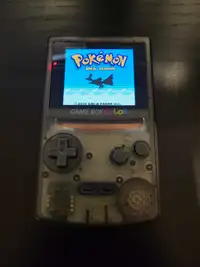 Nintendo Game Boy Color modded + Pokemon Gold