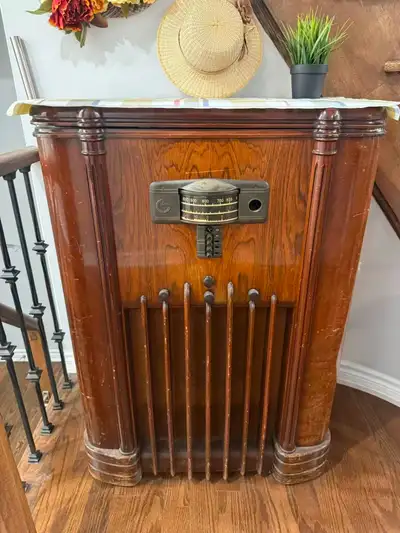 Vintage Sparton Antique Floor Console Radios, View more