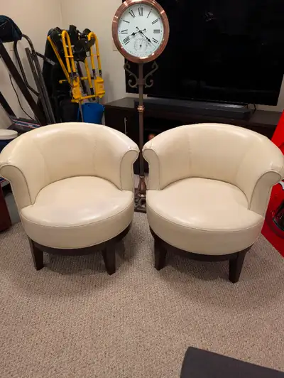 Last One!  Beautiful Round Swivel Accent Chair, View more
