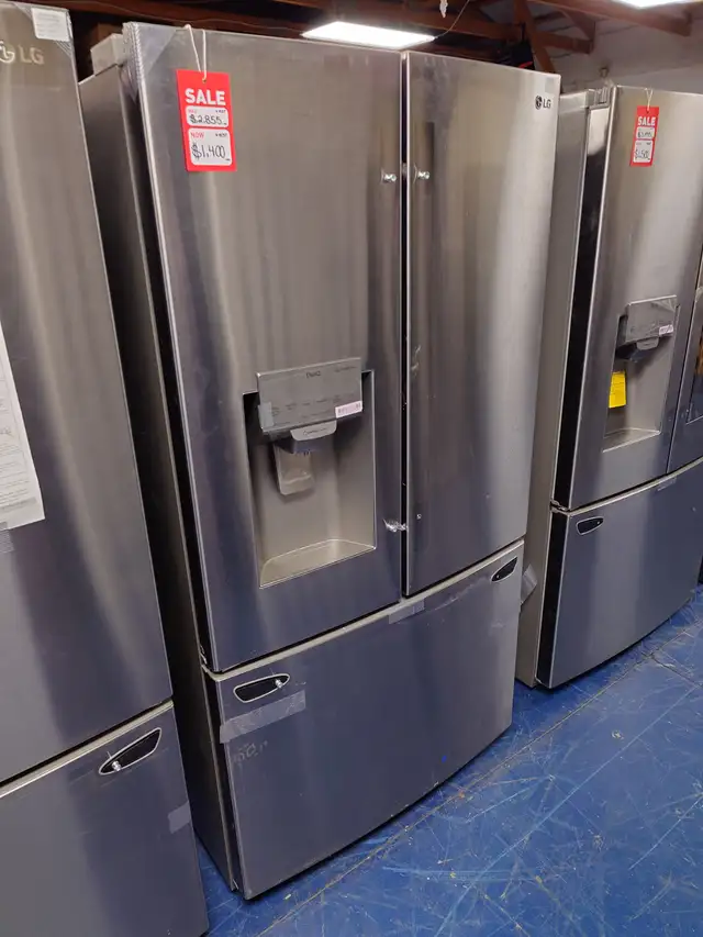 LG "36" Stainless Steel French Door Fridge on Sale‼️ in Refrigerators in Norfolk County - Image 3
