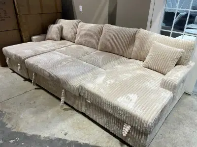 Corduroy Sectional Sofa, View more