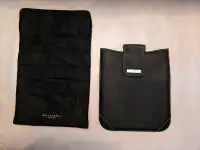 BVLGARI Leather iPad Case, Cloth Cosmetic Bag