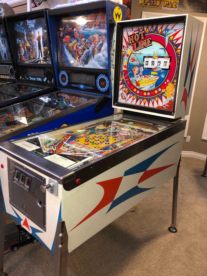 1966 Williams - Hot Line Pinball Machine (HUO) | Other | Strathcona ...