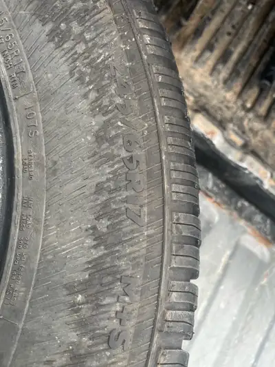 Winter tires decent condition!! 245/65/17 set of 4.