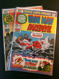 Comics-Marvel Super-Heroes 
Iron Man Daredevil #29 & #30 NP