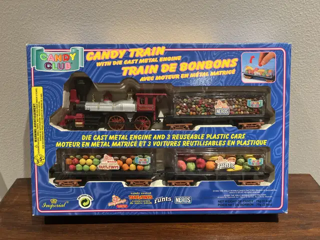 Imperial - Candy Train w/ Die Cast Metal Engine
