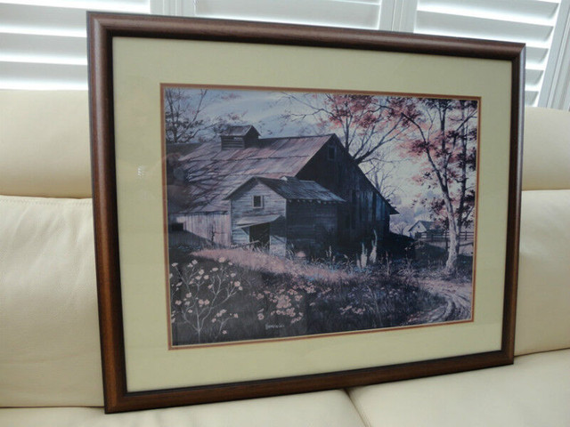 Warm Memories -Michael Humphries Country Framed Print 33" x 26" in Arts & Collectibles in Kitchener / Waterloo
