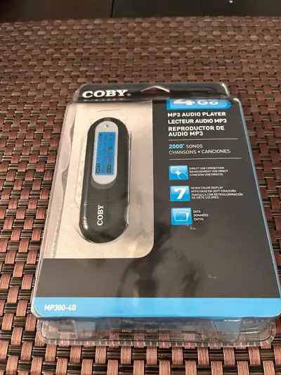 Coby MP300-4G MP3 Audio Player, View more