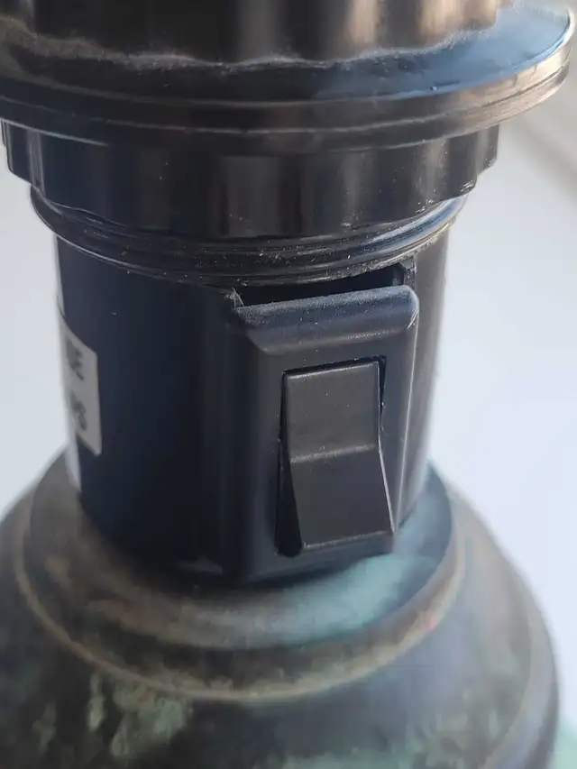 Vintage Ikea Green Verdigris Table Lamp.ikea. in Indoor Lighting & Fans in Hamilton - Image 7