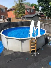 18 foot WIDE Above Ground Pool - Round