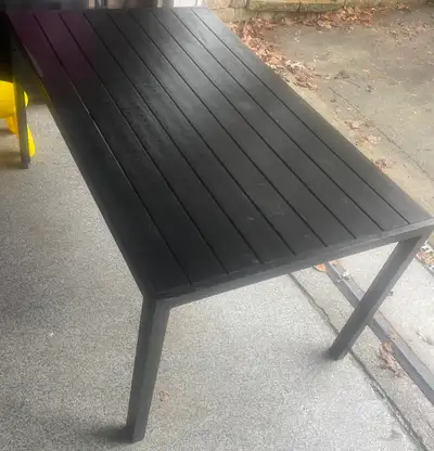 PATIO TABLE AND CHAIRS, View more