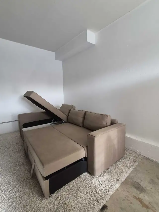 FREE DELIVERY Ikea Friheten Reversible Pullout Sofabed Sectional in Couches & Futons in Vancouver - Image 8