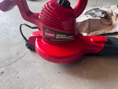 Free Toro Ultra Blower Vac, View more