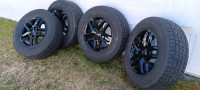 4 Winter Tires (275/65/R17) + Rims - From Ford F-150