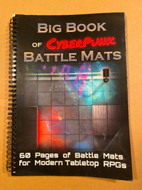 Role Playing Game - Big Book of CyberPunk Battle Mats