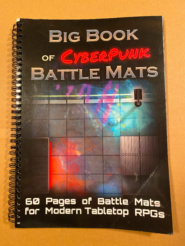 Role Playing Game - Big Book of CyberPunk Battle Mats in Other in City of Toronto