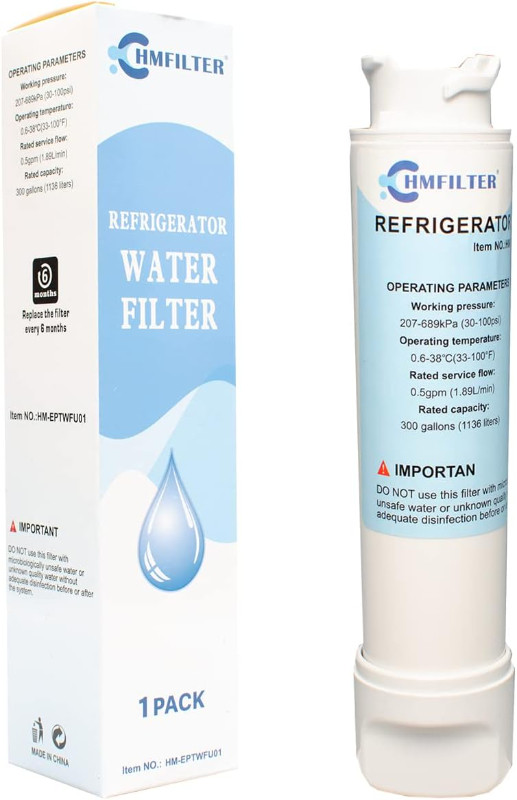 NEW HMFILTER EPTWFU01 Water Filter Replacement Cartridge for |  Refrigerators | London | Kijiji