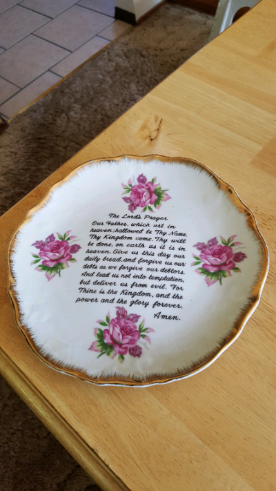 Decorative Lords Prayer Plaque, View more