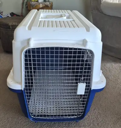 Like New 33 inch Hard Shell Dog Crate, View more