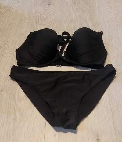 Black Pushup Bikini (Size Small), View more