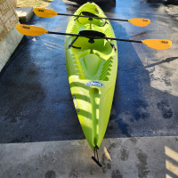 Pelican Troupe 129 Y  Two person kayak.