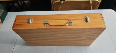 I'm offering a vintage Junior's first woodworking kit, complete with a variety of essential tools ho...
