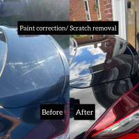 Paint restoration / scratch removal 