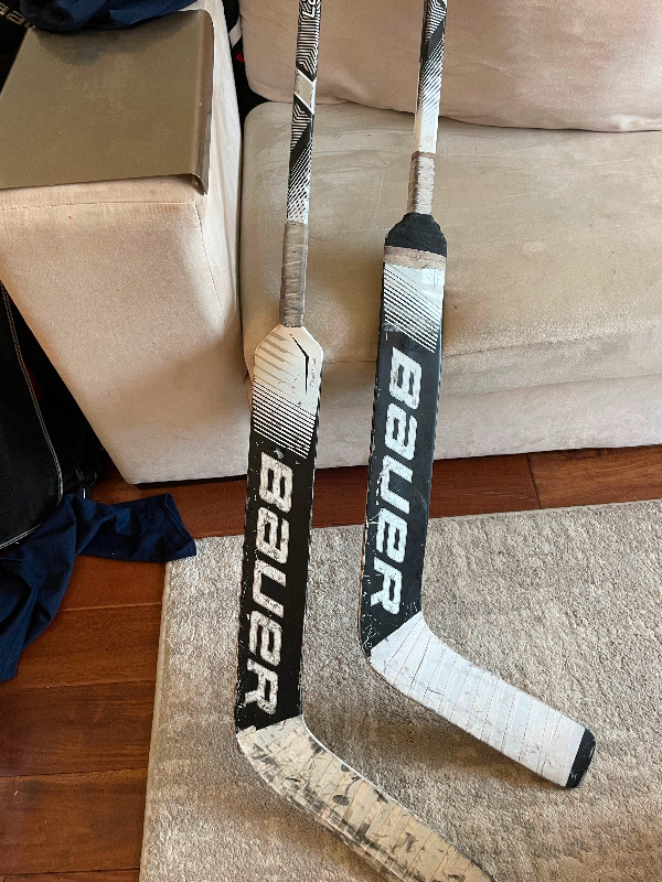 Bauer Supreme Junior Goalie Sticks 21” paddle size. in Hockey in City of Toronto - Image 3