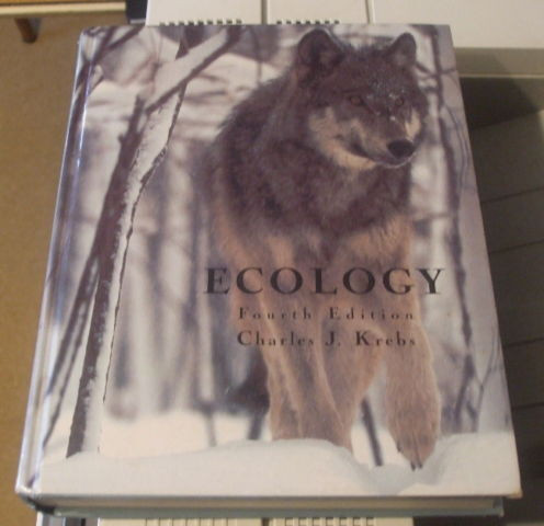 Manuel: Ecology de Charles J. Krebs 4 ed. dans Manuels  à Ville de Québec