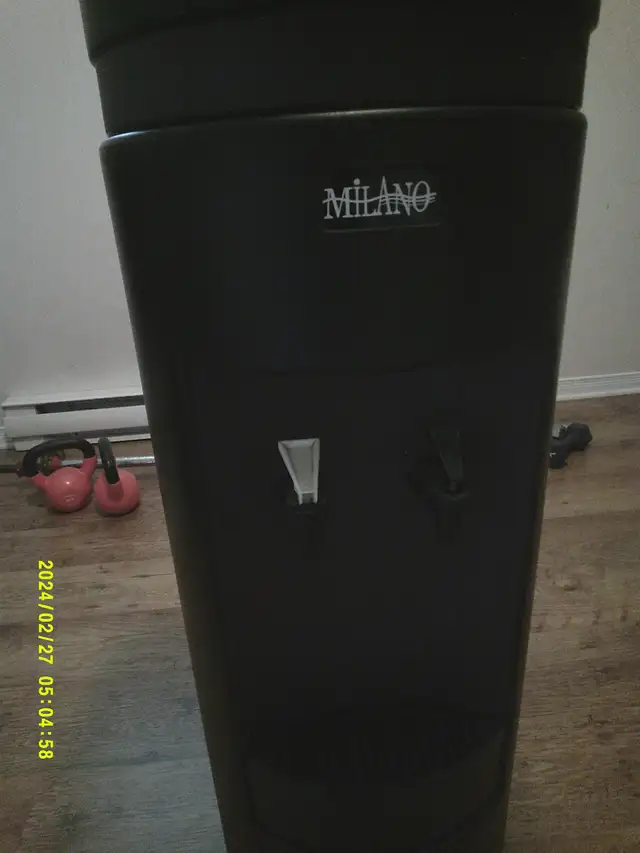 WATER DISPENSER - MILANO HOT AND COLD WATER DISPENSER
