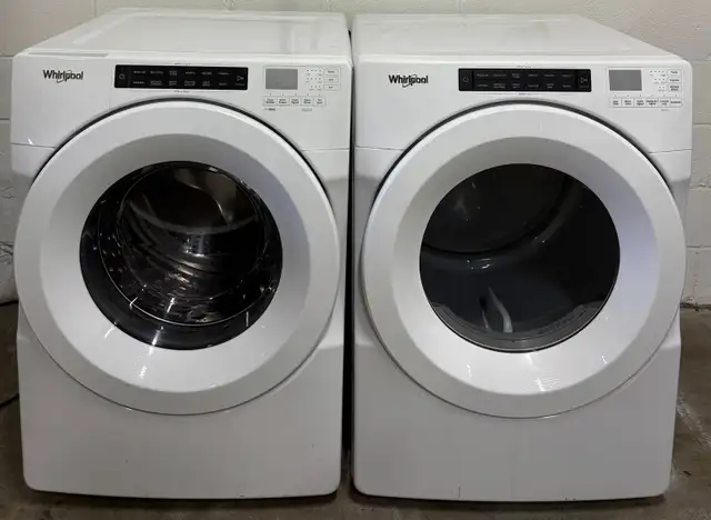 -Stackable SET Washer / Dryer  “WHIRLPOOL” H39/W27/W30 in Washers & Dryers in City of Toronto - Image 4
