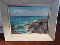Framed Oil painting