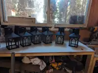 set of 5 outside carriage lamps